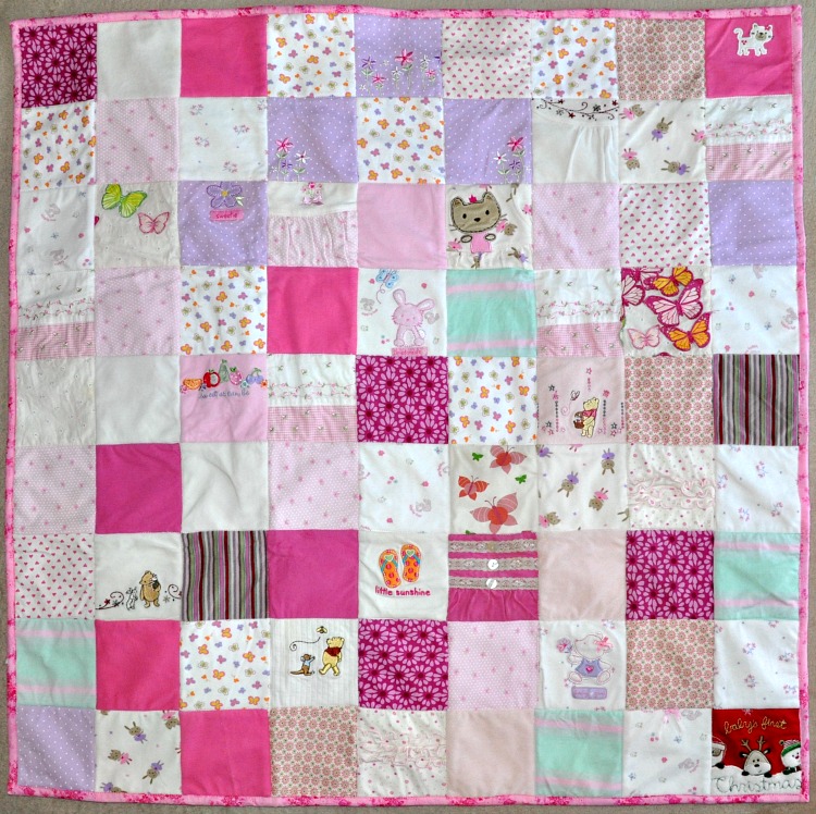 Have you ever thought about making a memory quilt from your child's baby clothes? We'll show how we stopped putting it off and got our memory quilts made!
